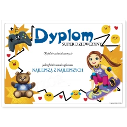 Dyplom Super Dziewczyny