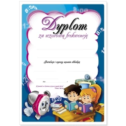 Dyplom za Wzorową Frekwencję