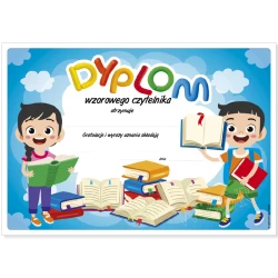 Dyplom Wzorowego Czytelnika - Biblioteka