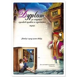 Dyplom za Osiągnięcia w Czytelnictwie